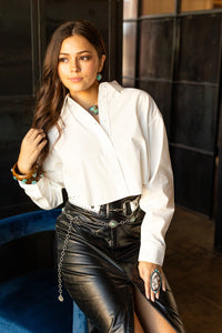 Hampton Cropped Oxford