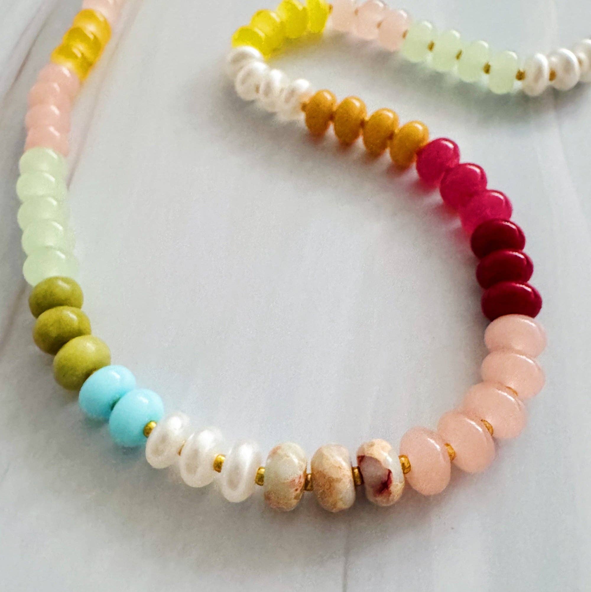 Painted Canyon Beaded Necklace
