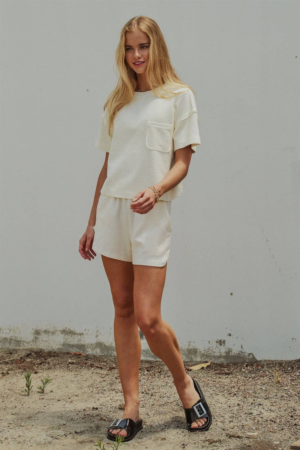 The Drift Rib Lounge Top