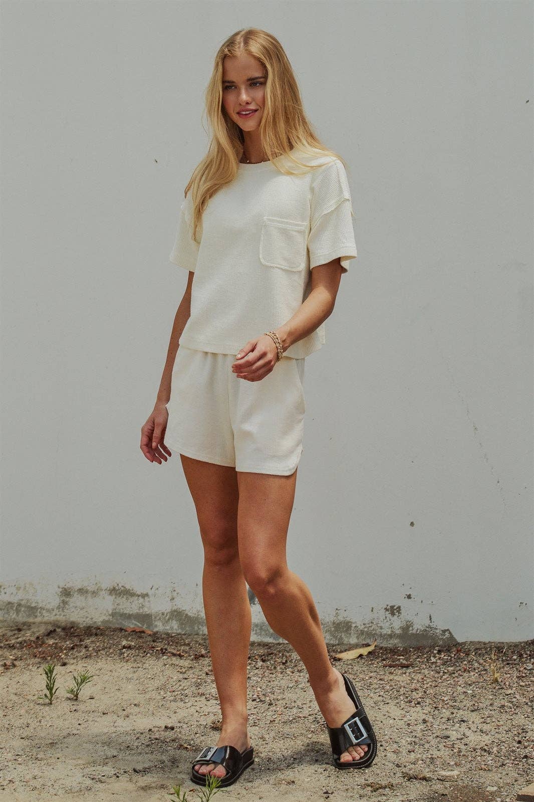 The Drift Rib Lounge Top