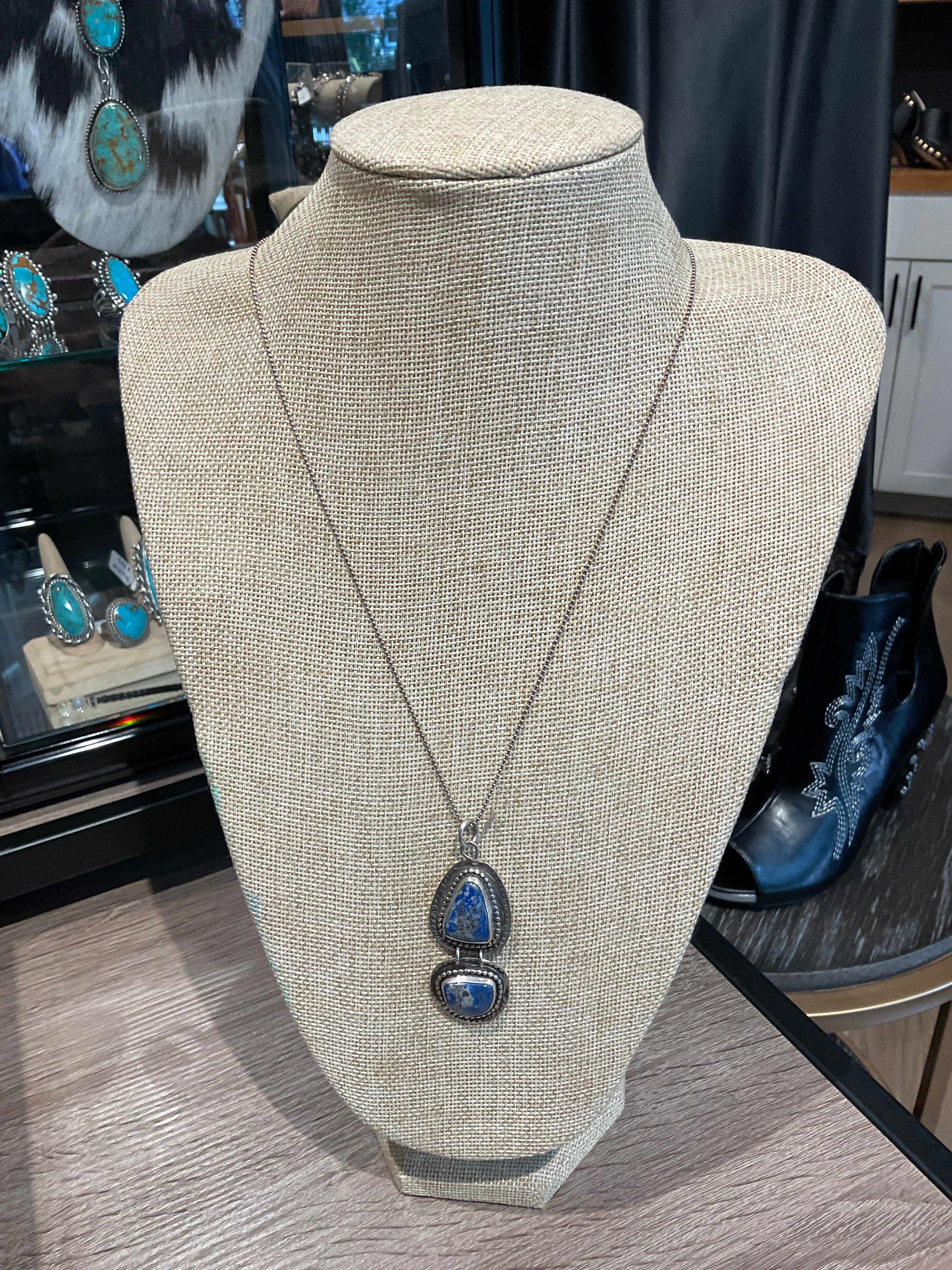 Lapis Articulated Necklace