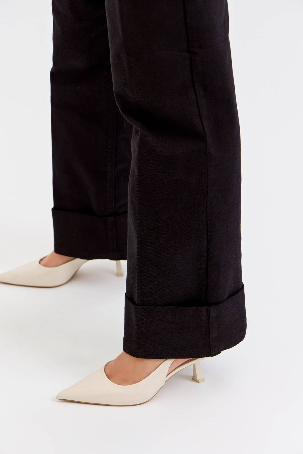 Midnight Ride High-Rise Wide Leg Jeans