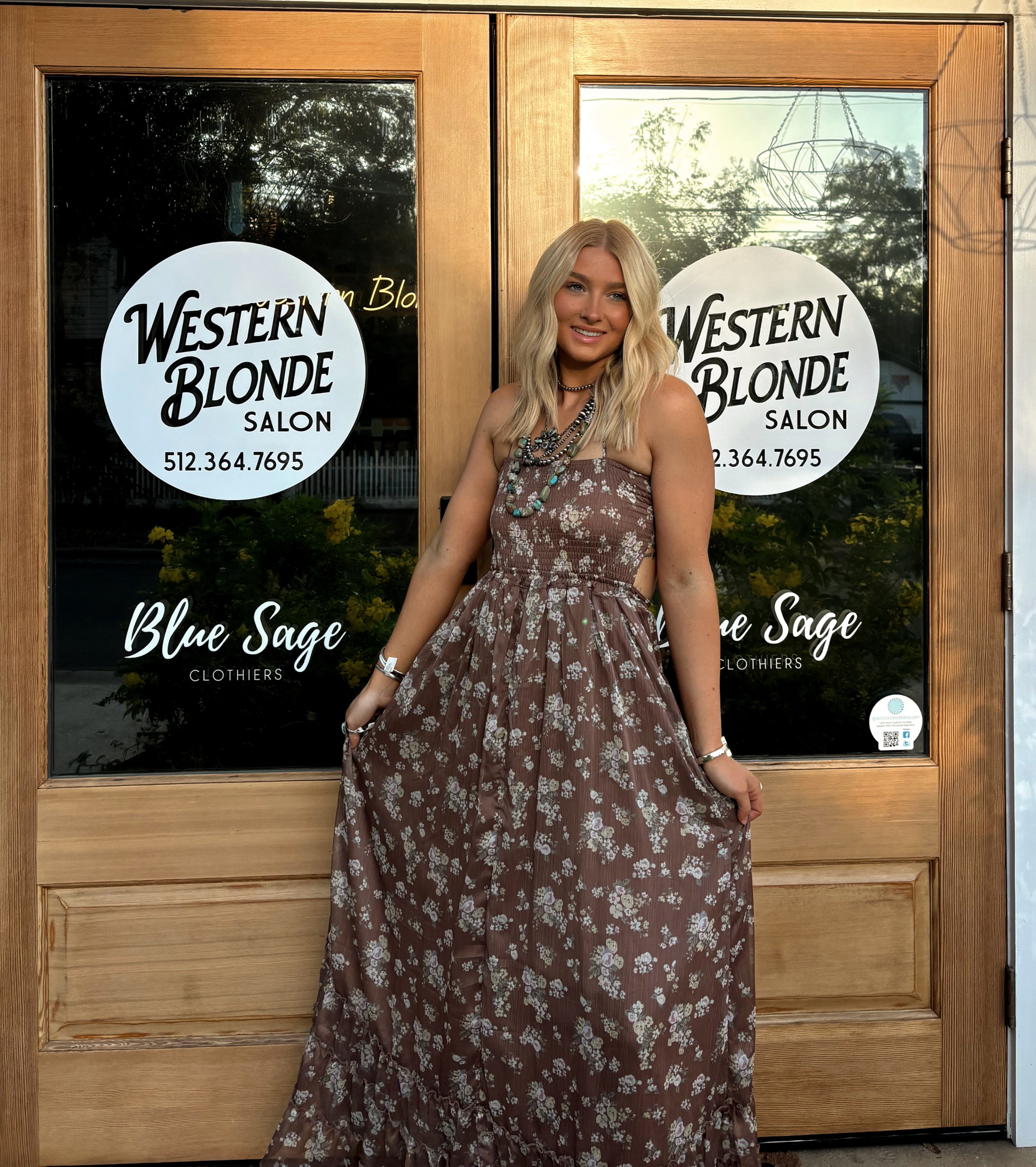 The Meadow Bloom Maxi Dress