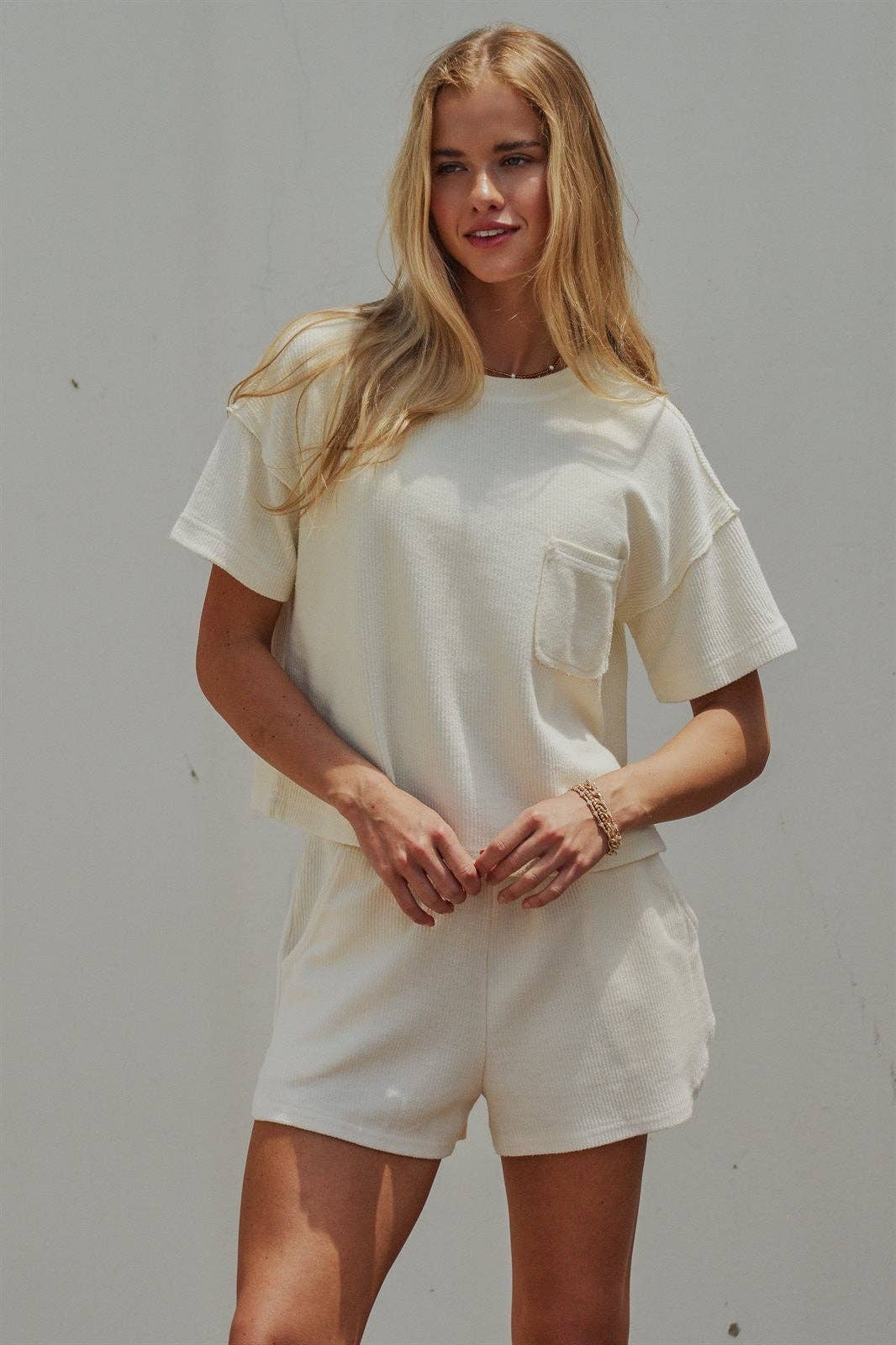 The Drift Rib Lounge Top