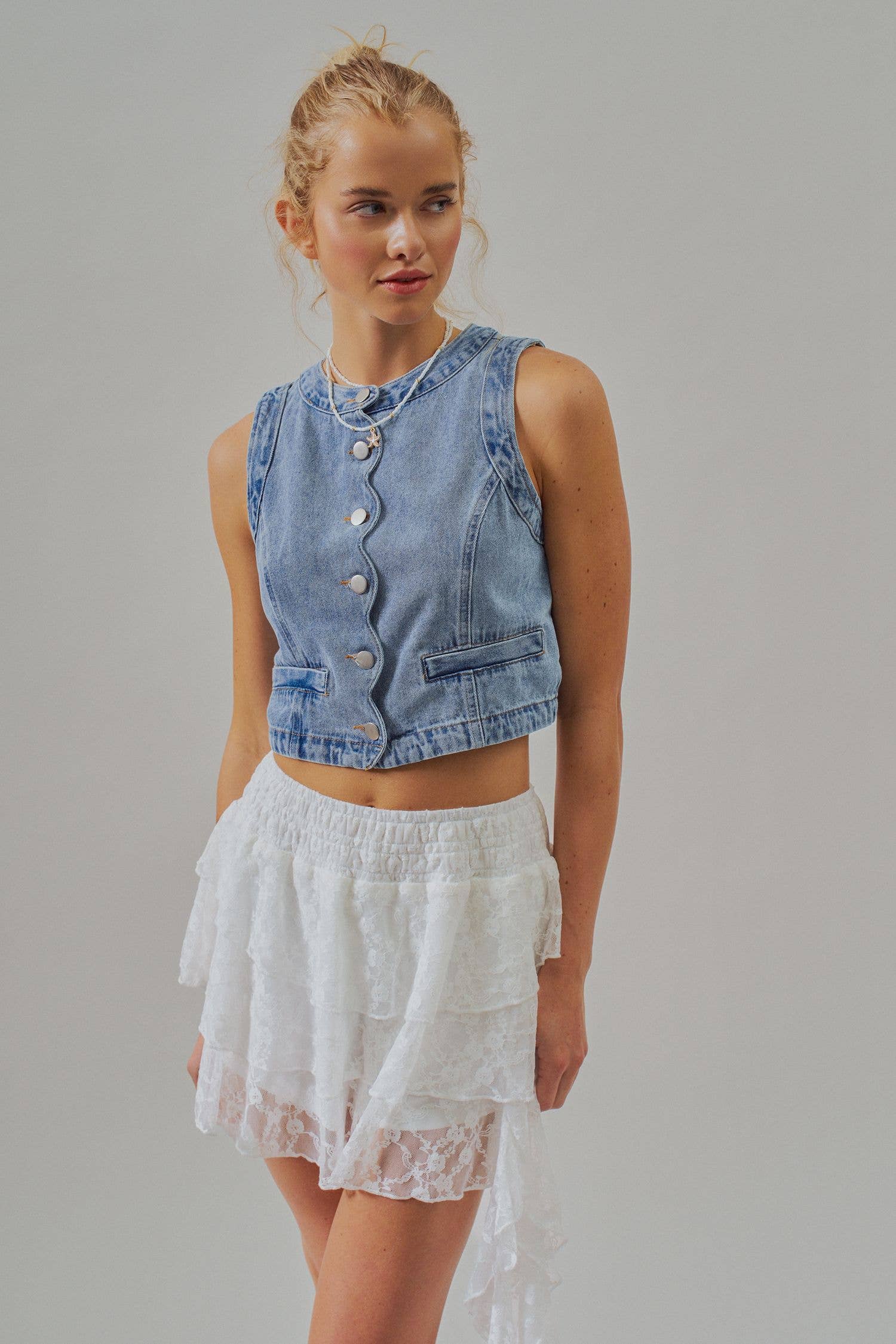 The Canyon Crest Denim Vest