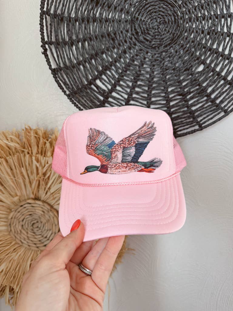 The Pink Duck Trucker Hat