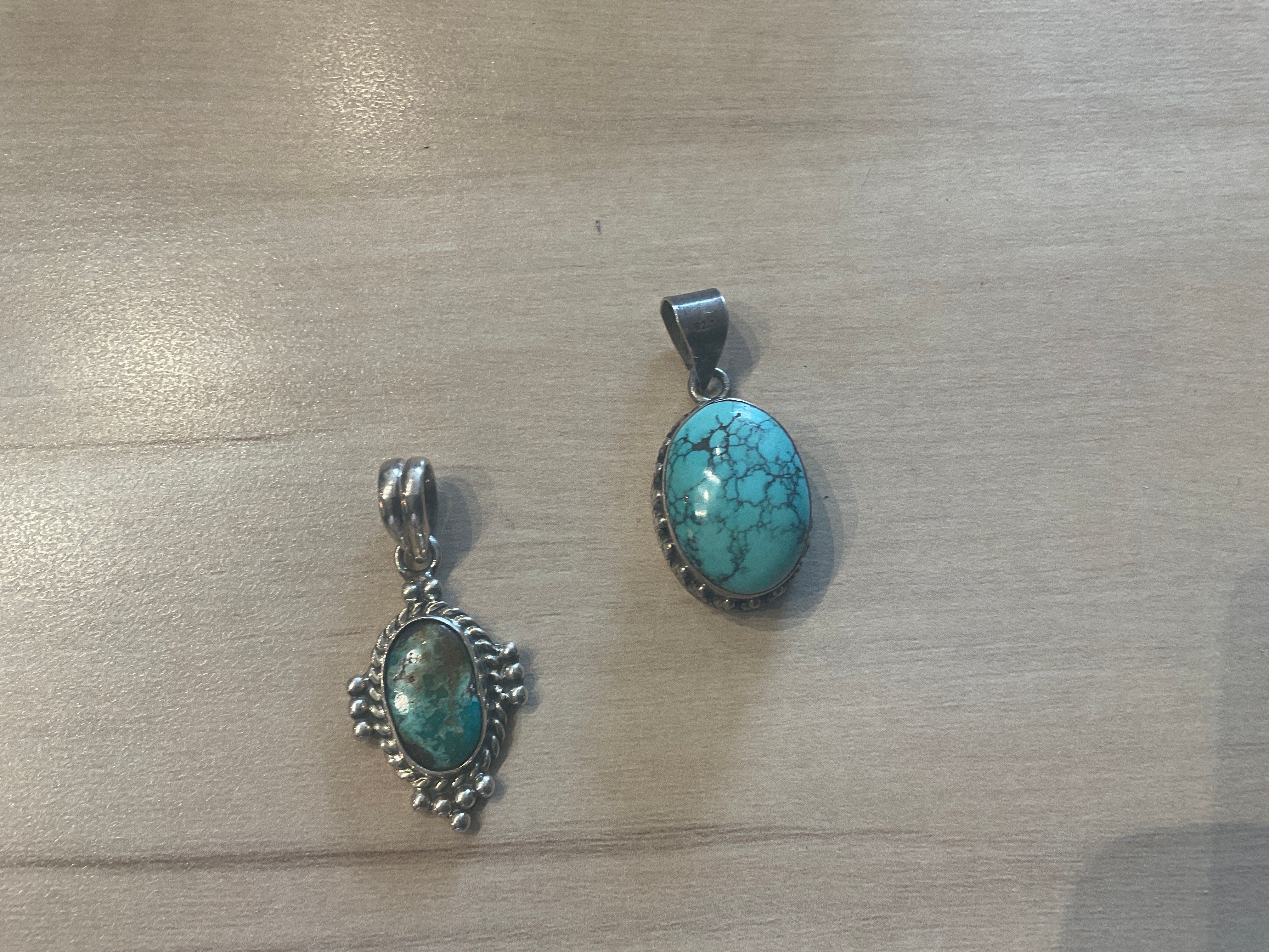 pendant Turq Sterling KC