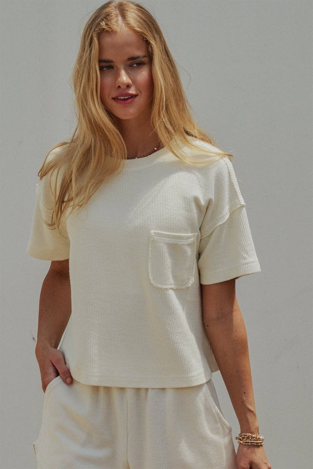 The Drift Rib Lounge Top