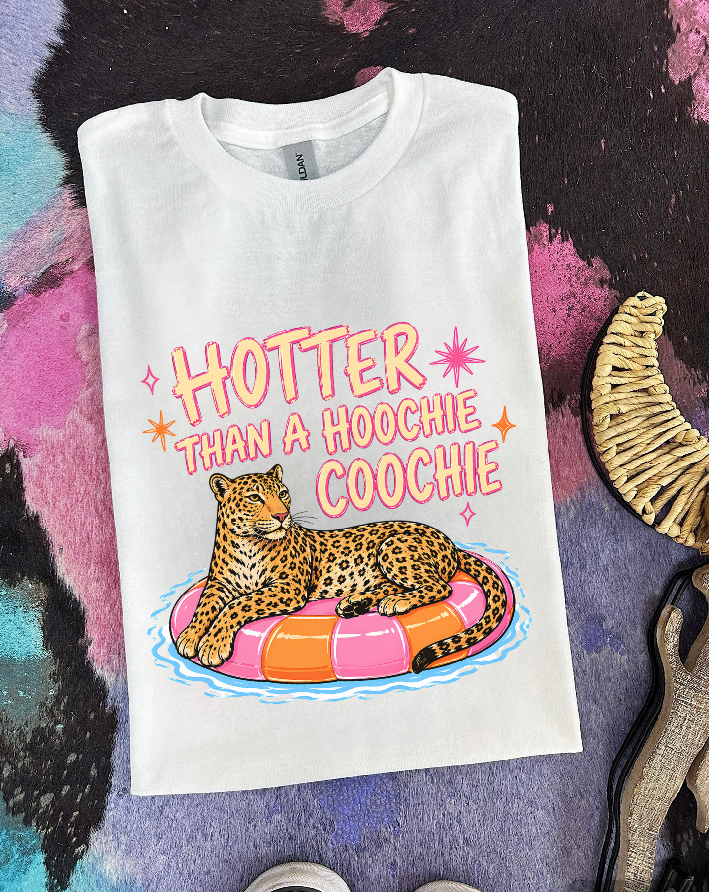The Poolside Leopard Tee