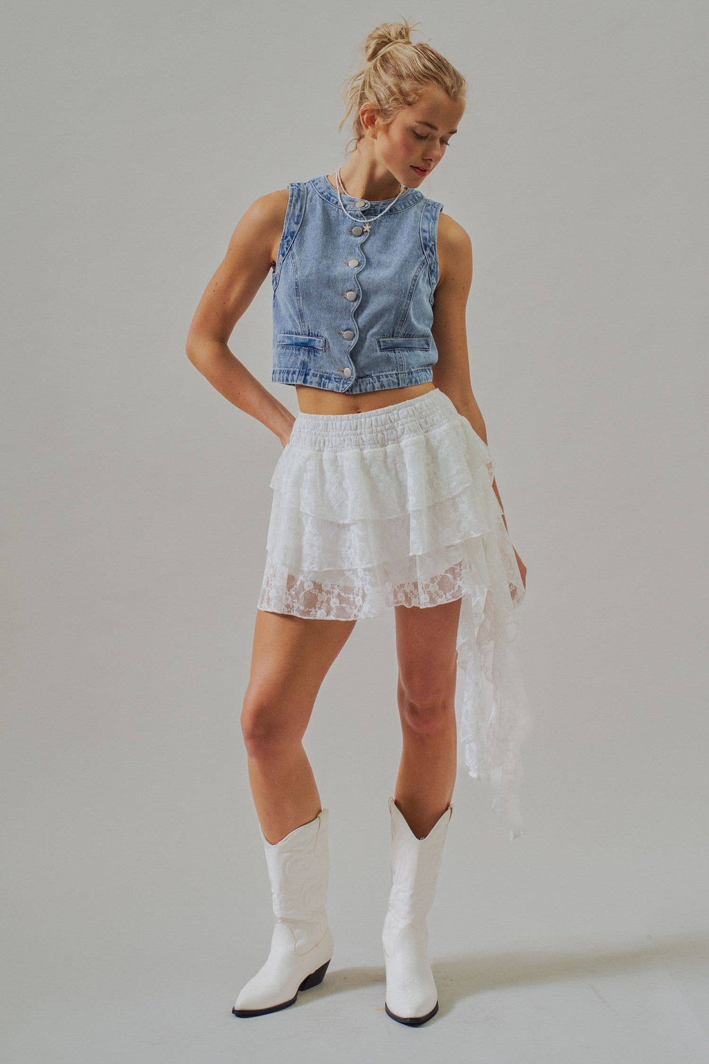 The Canyon Crest Denim Vest