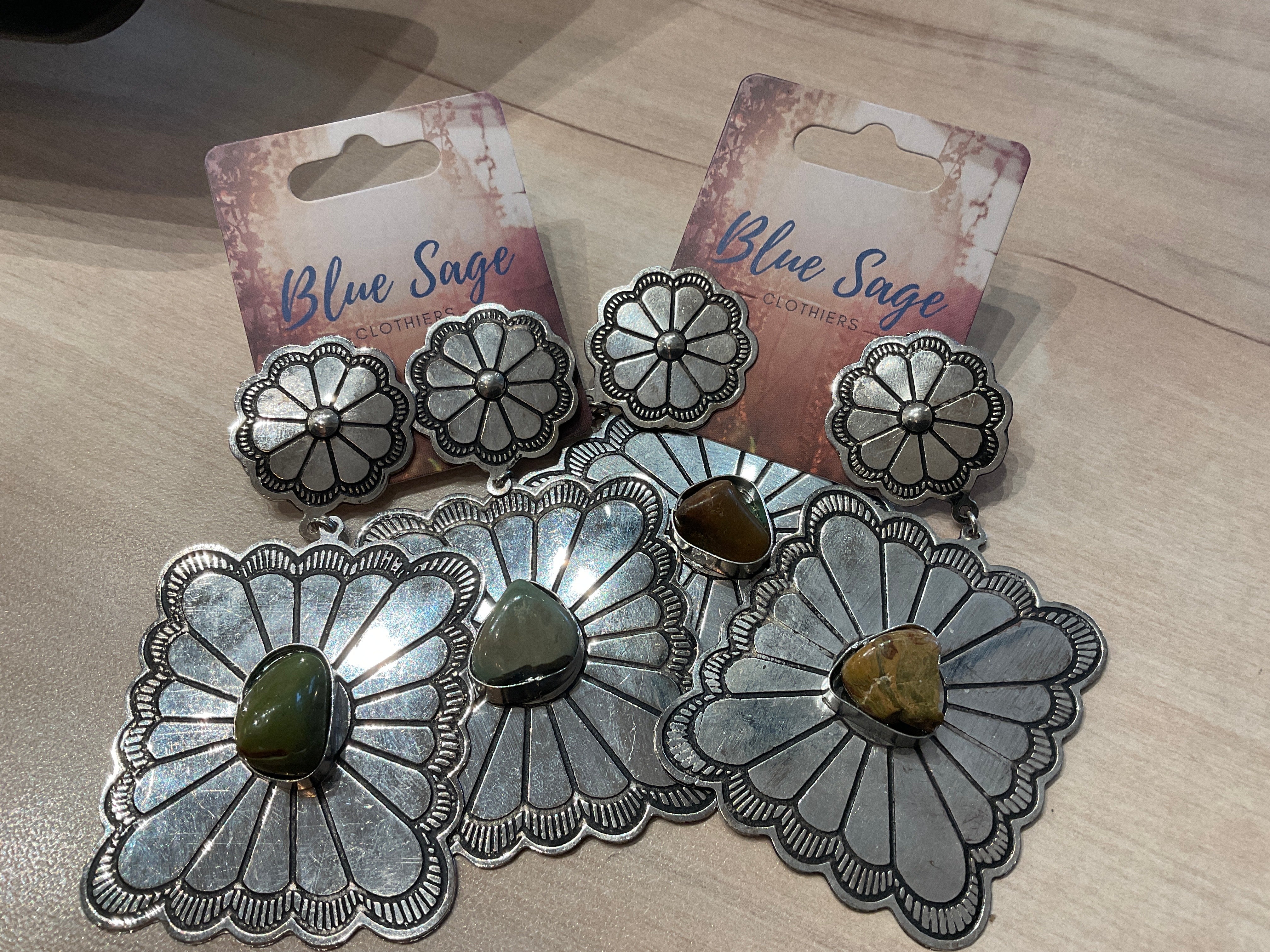 Concho Earrings