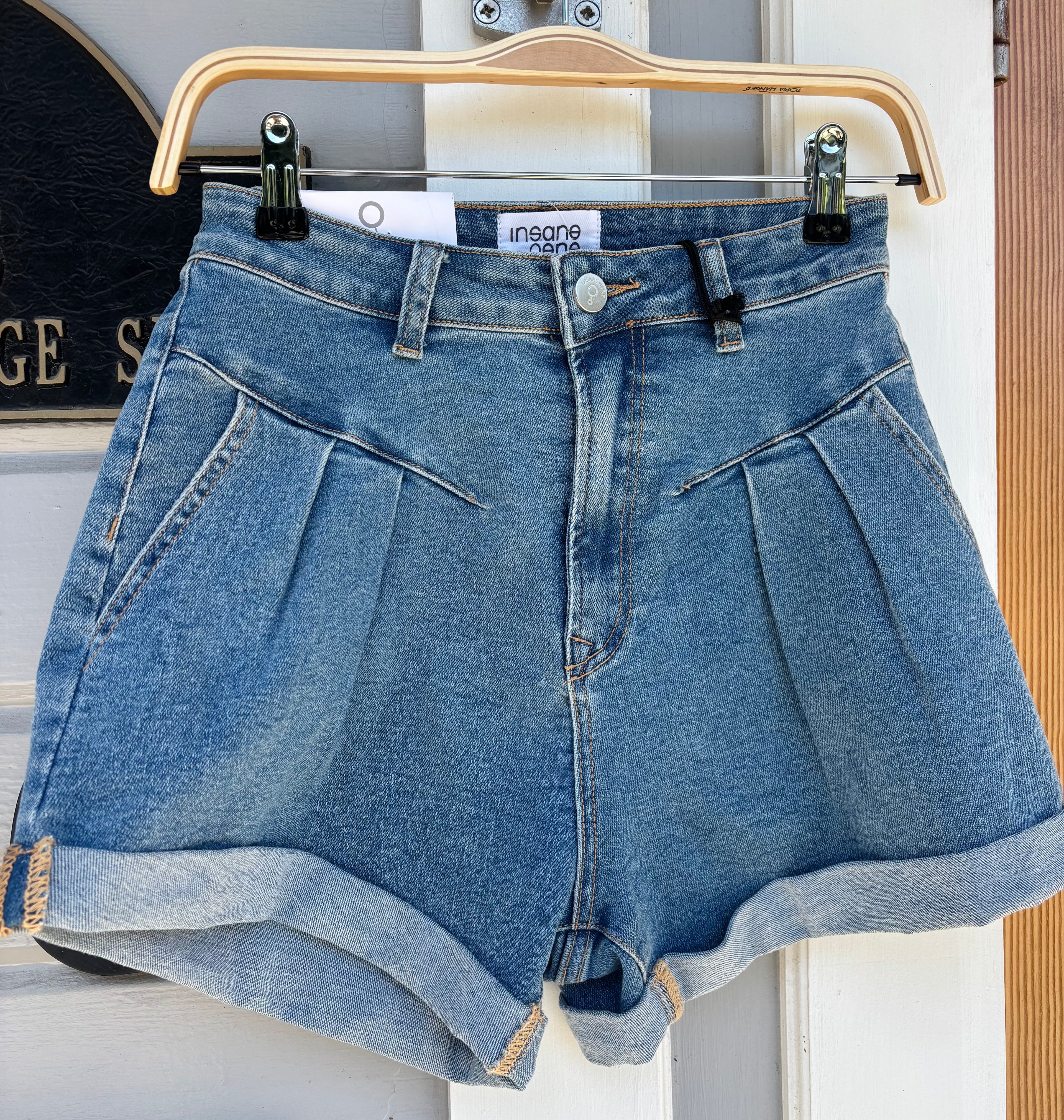The Westward Roll Denim Shorts