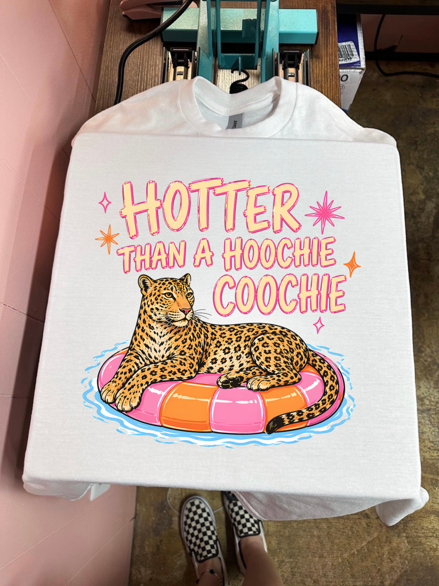 The Poolside Leopard Tee