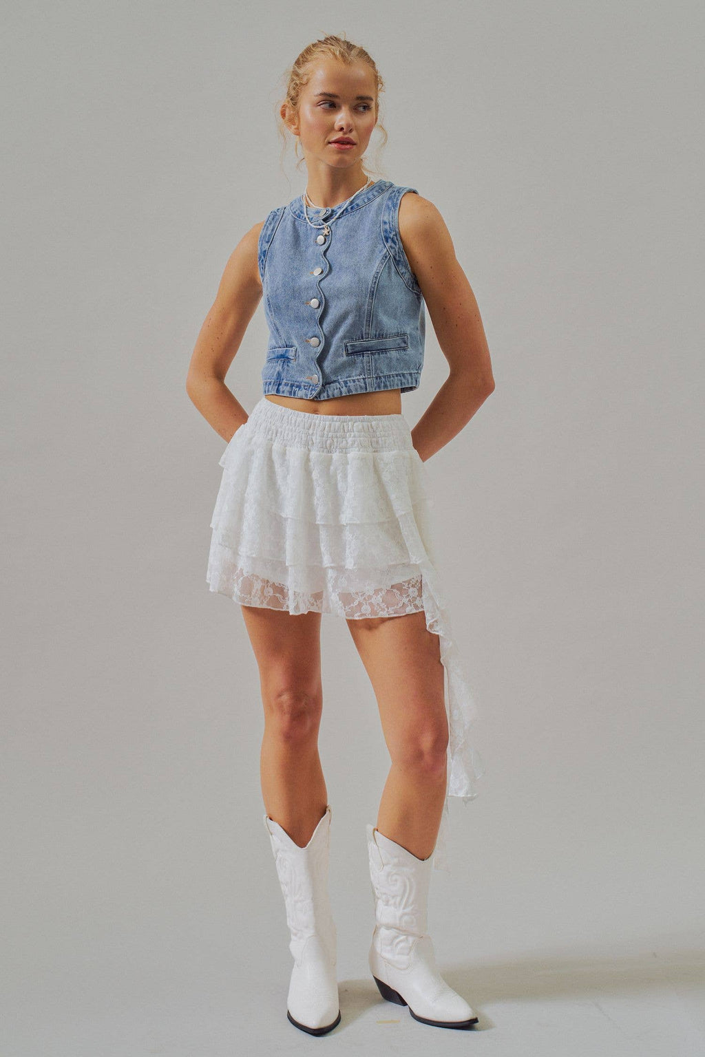 The Canyon Crest Denim Vest