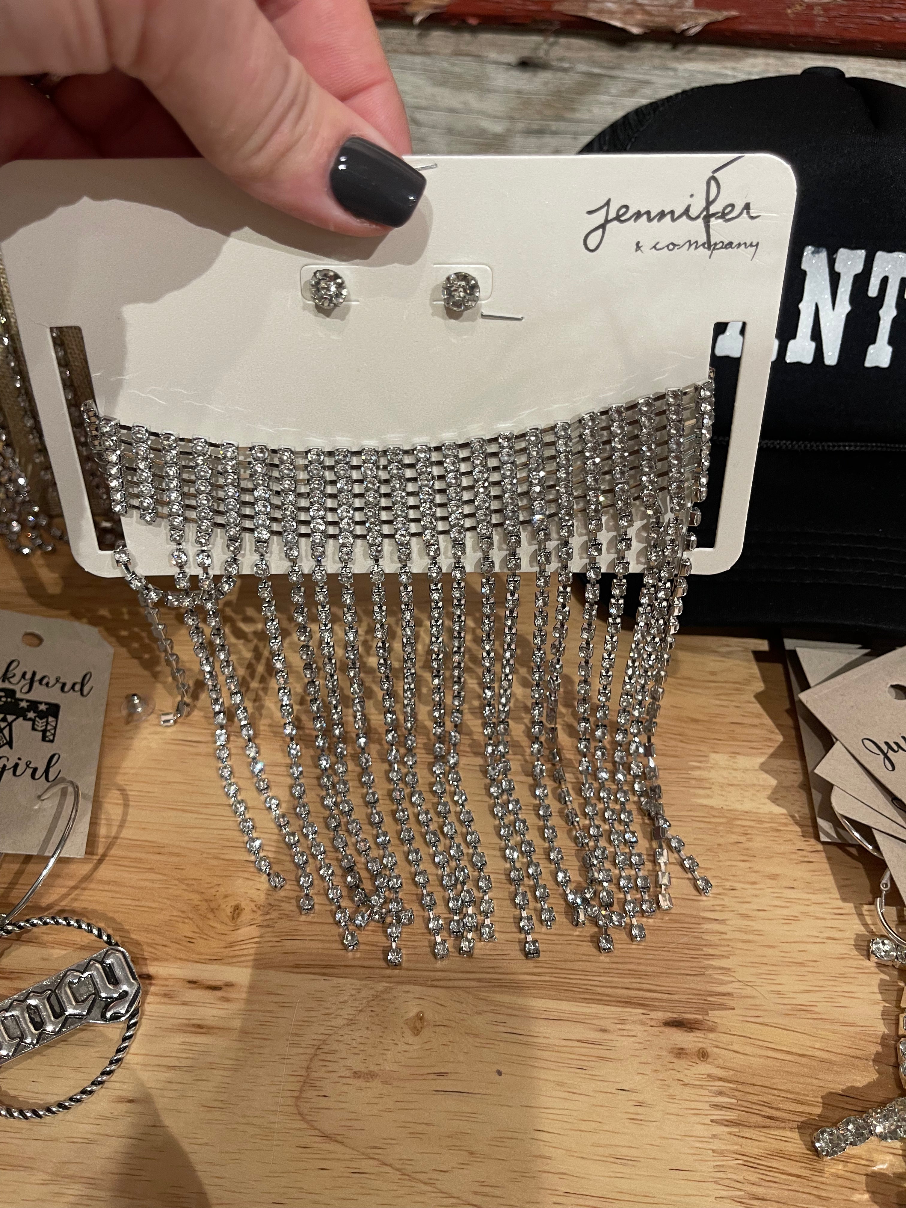 Short Rhinestone Collar