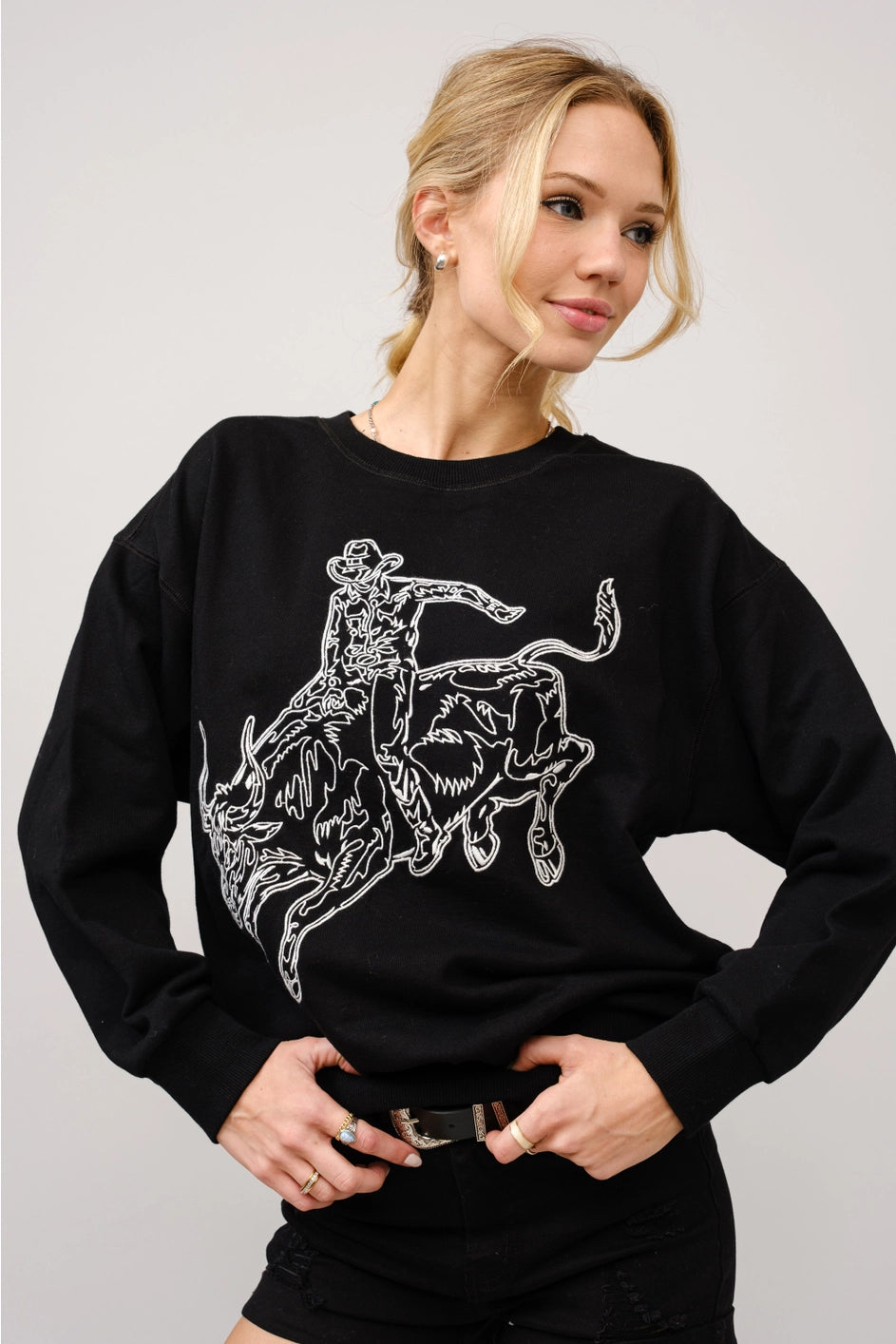 SS Midnight Rodeo Crewneck
