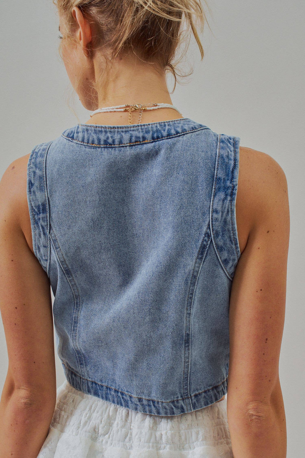 The Canyon Crest Denim Vest