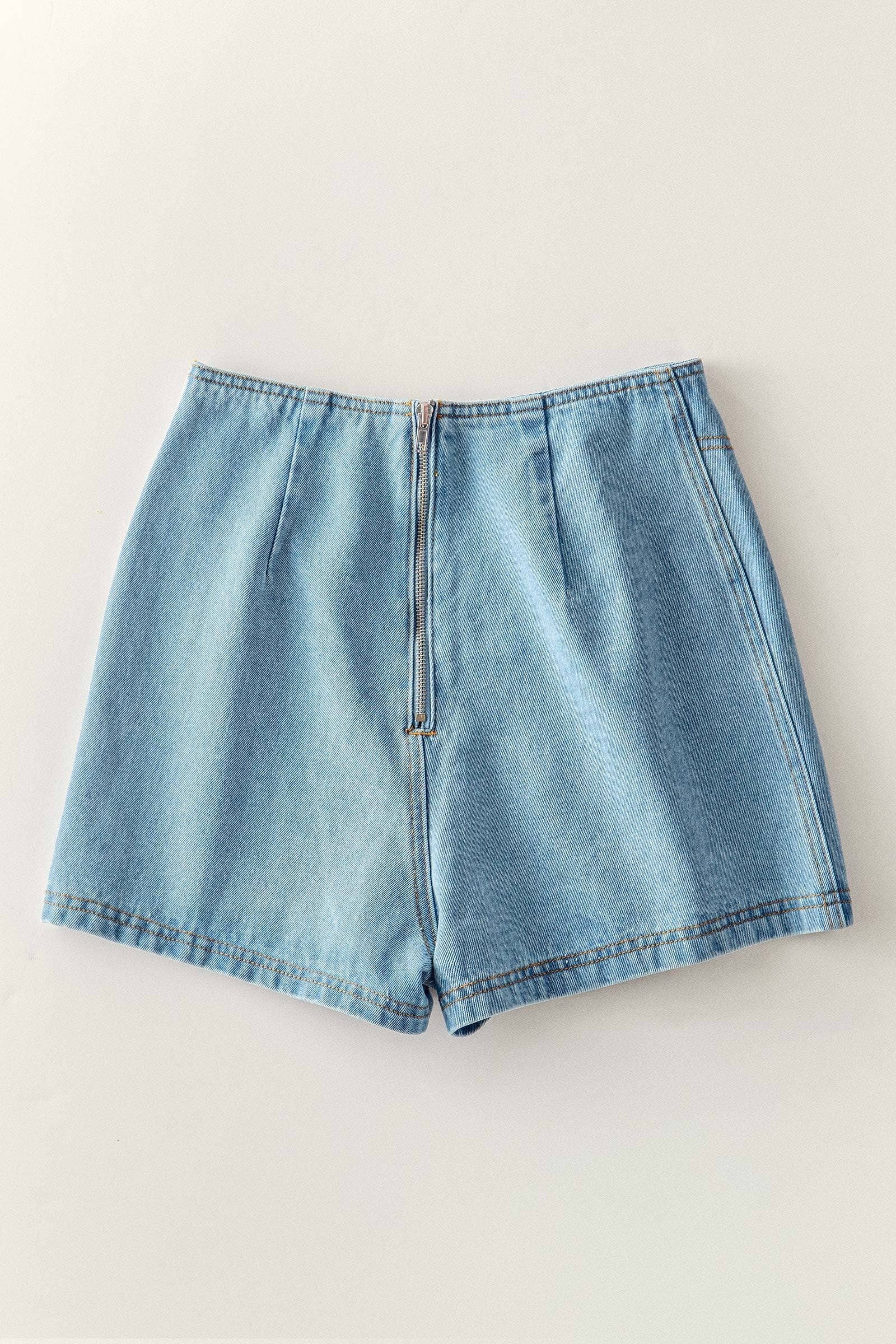 The Rodeo Drive Denim Skort