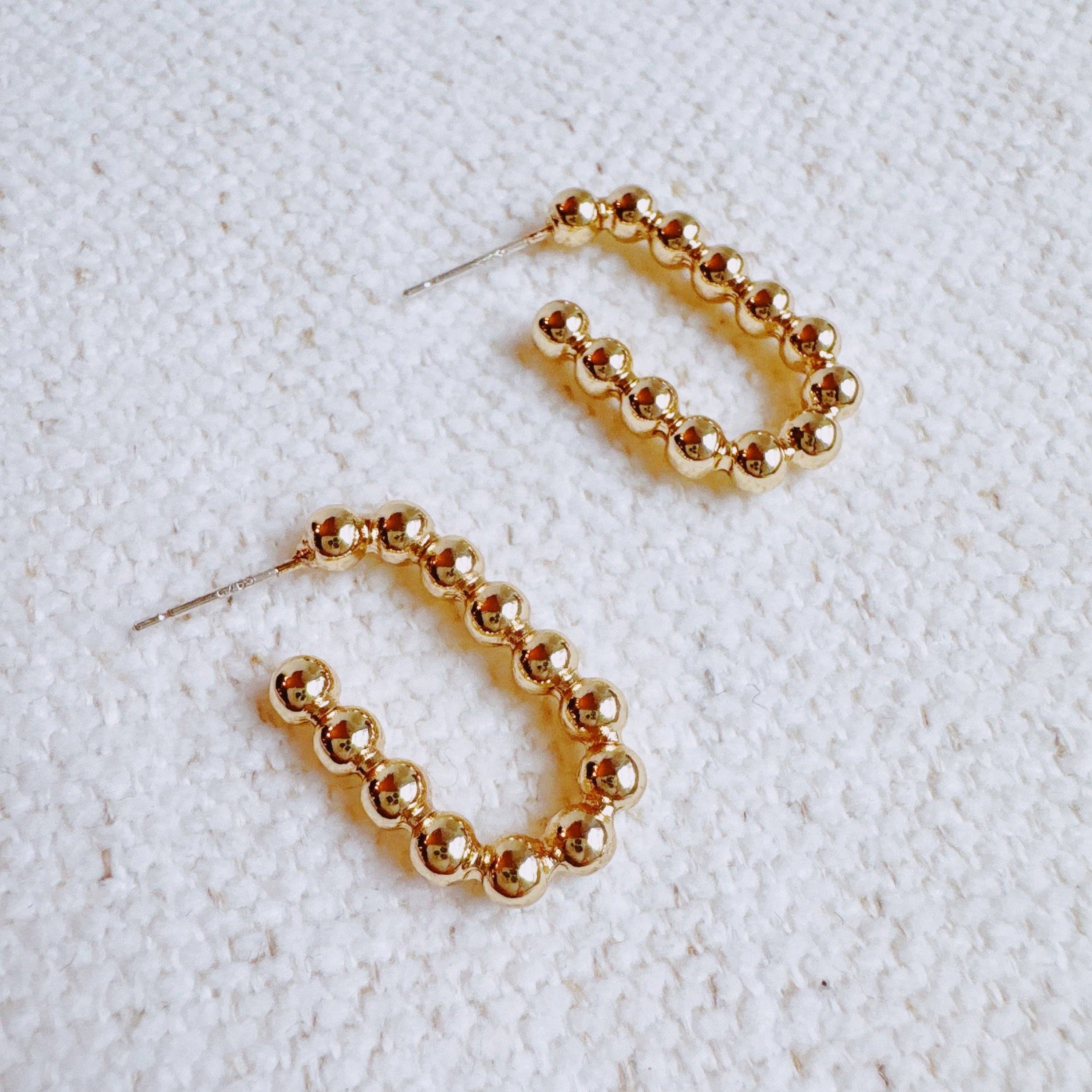 High Desert Dot Hoop Earrings