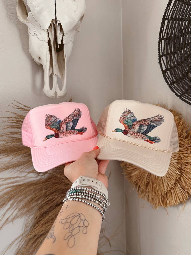 The Pink Duck Trucker Hat