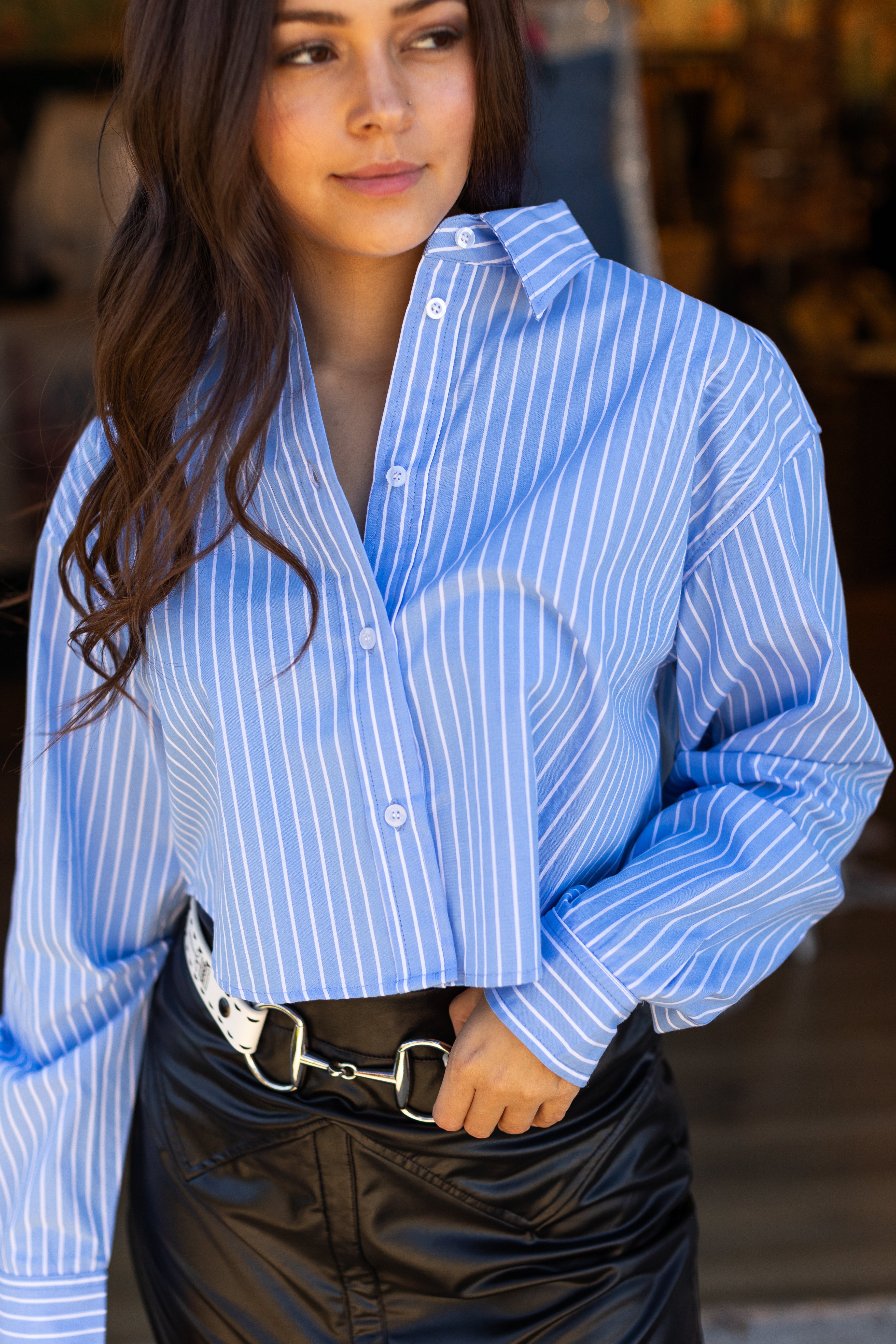 Hampton Cropped Oxford