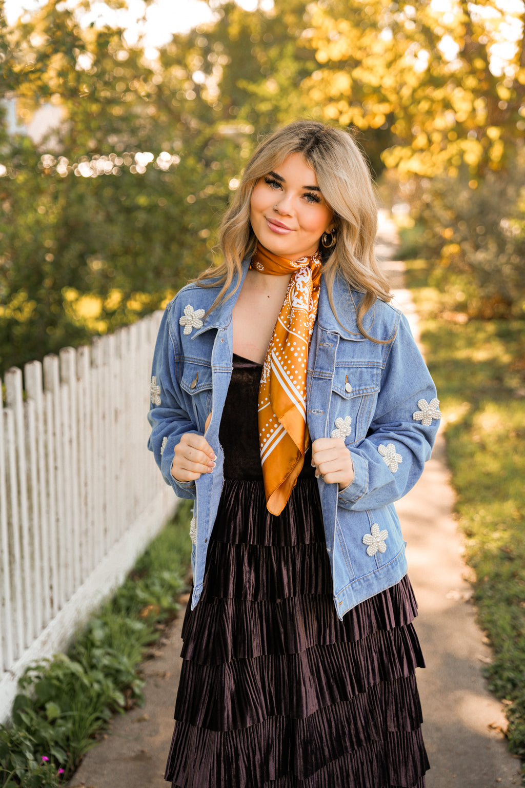 Daisy Days Denim Jacket