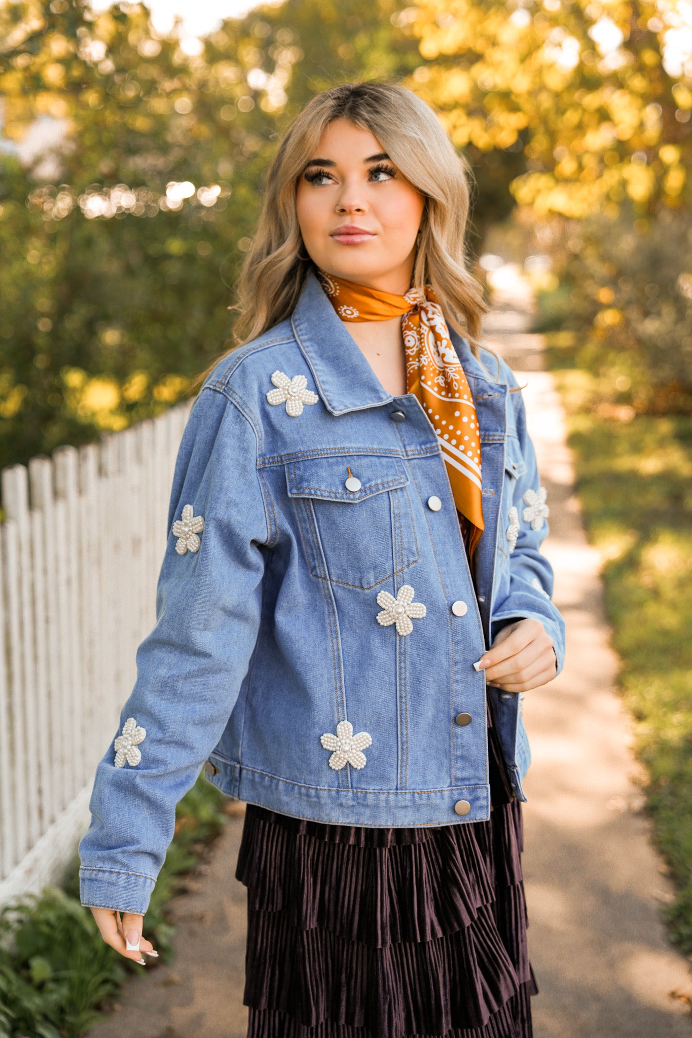 Daisy Days Denim Jacket
