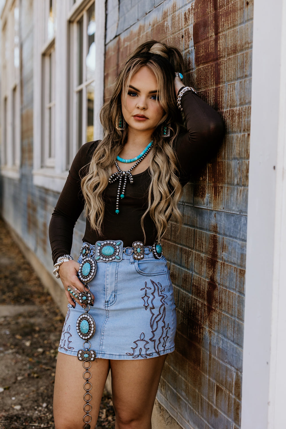 Tillie Western Skirt