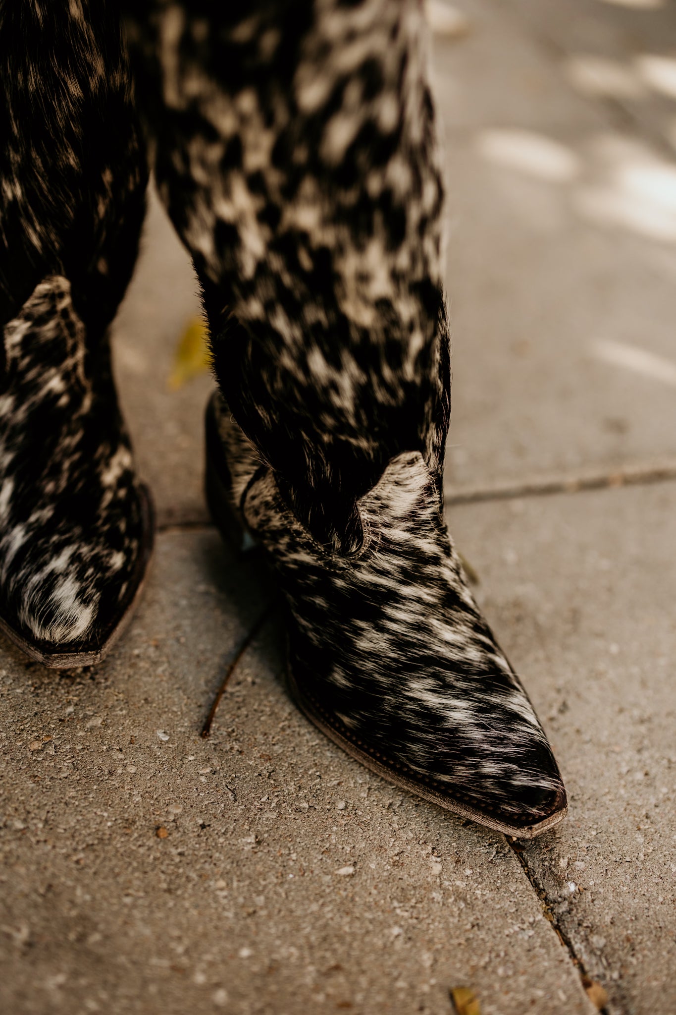 Azel Tall Cowhide Boot