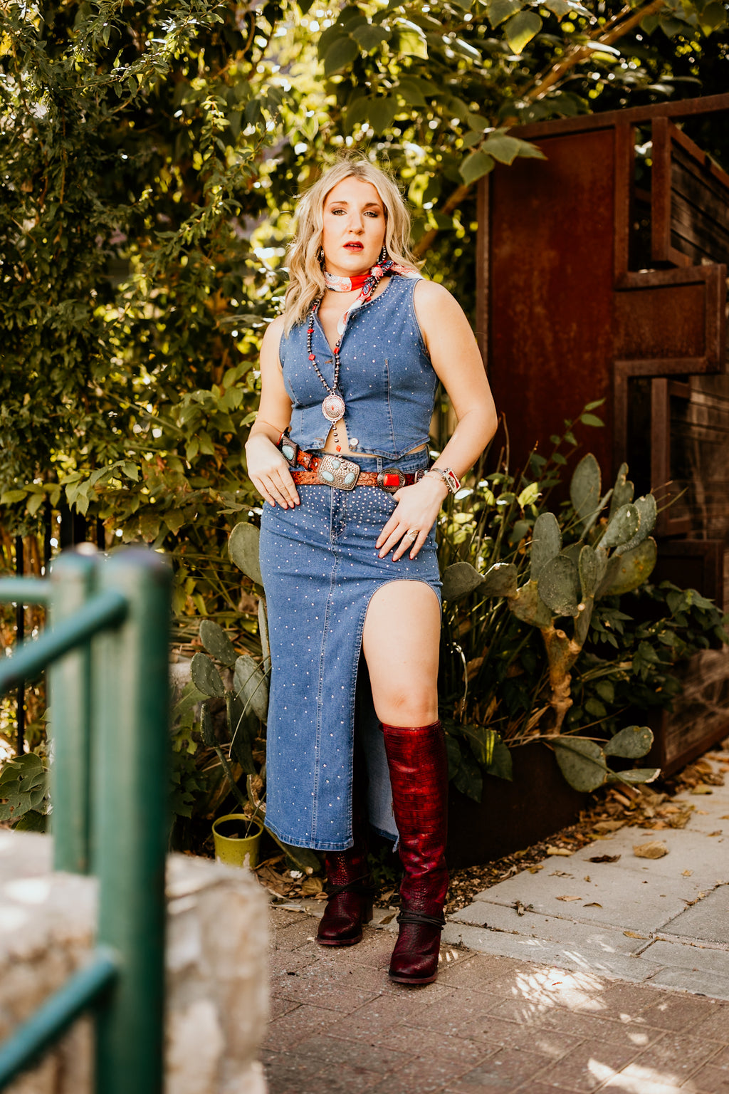 Star Ridge Rhinestone Vest