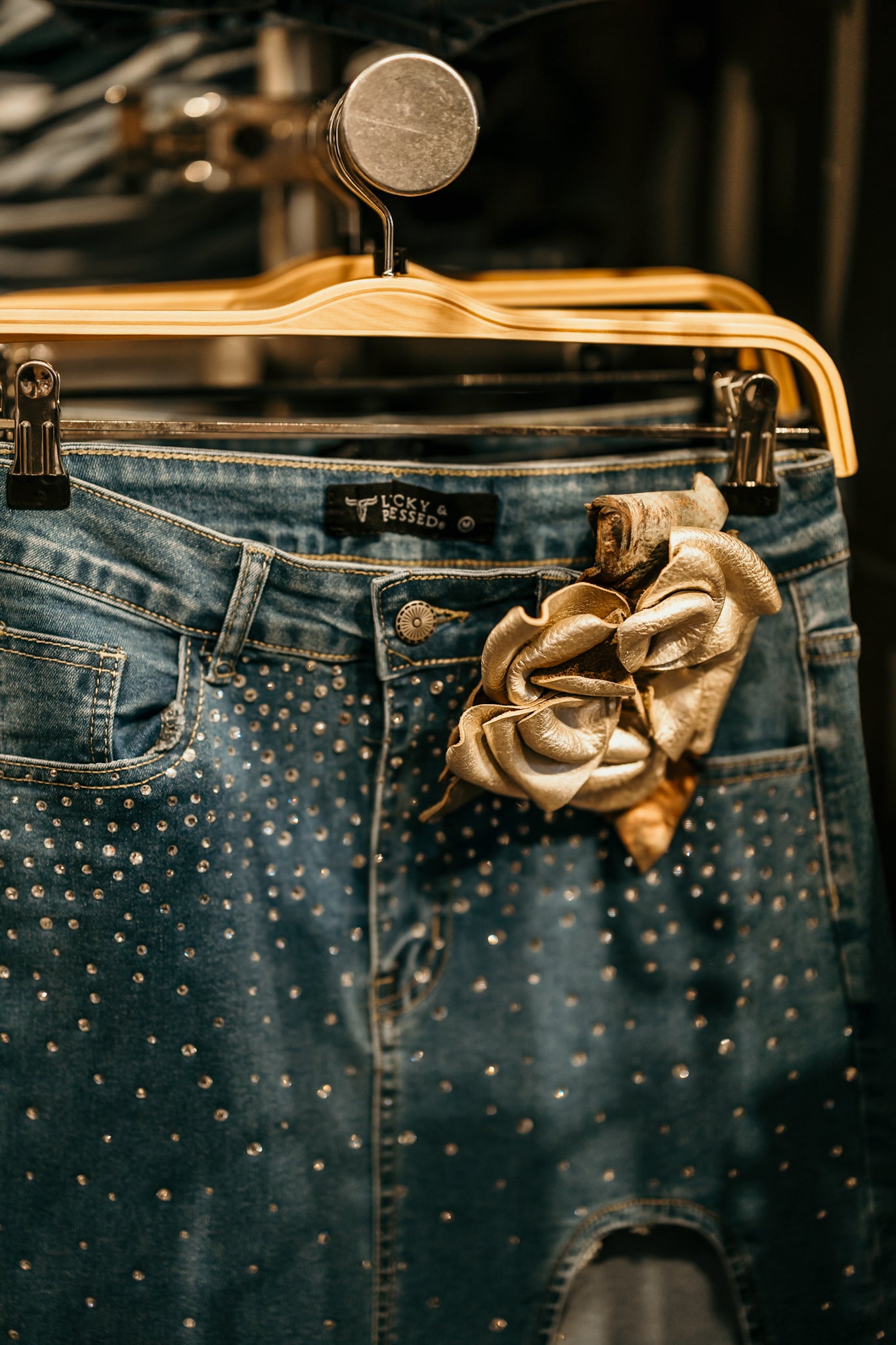 Desert Dazzle Denim Skirt