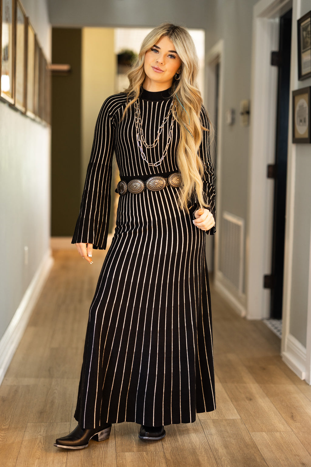 The Midnight Line Dress