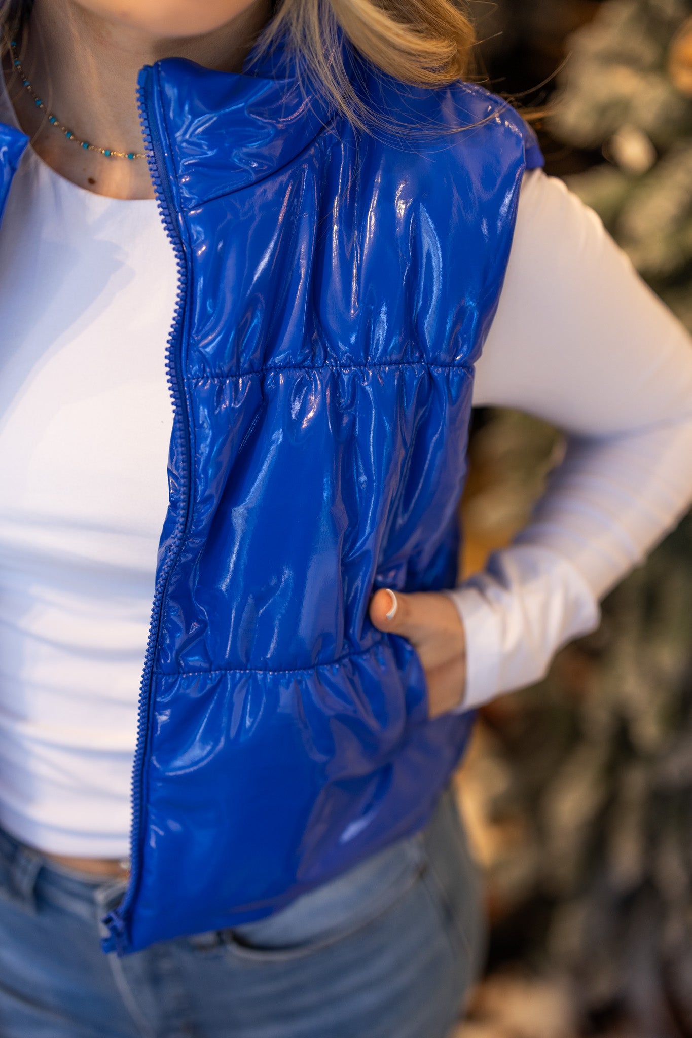 Electric Rodeo Puffer Vest