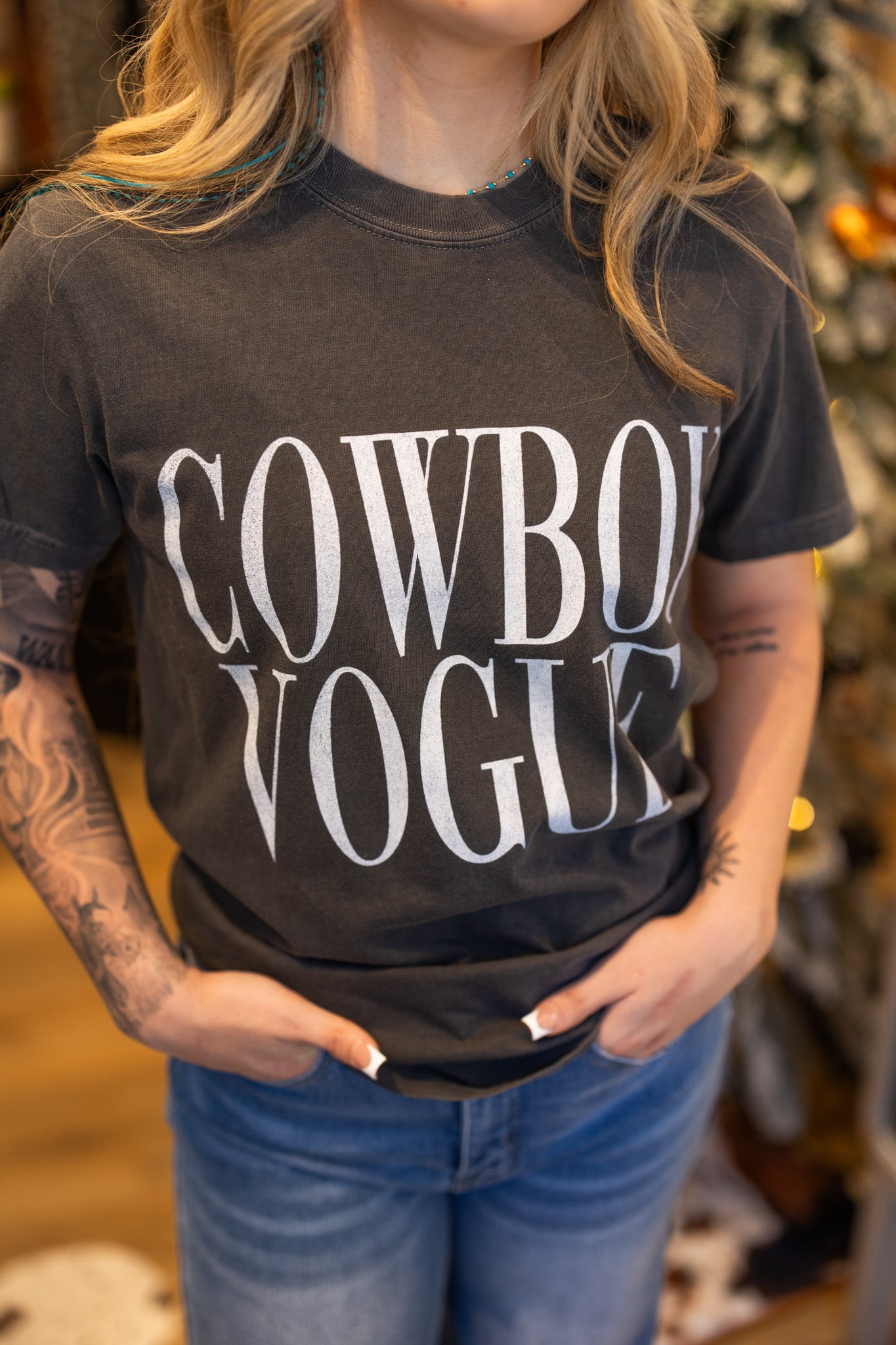 Cowboy Vogue Tee