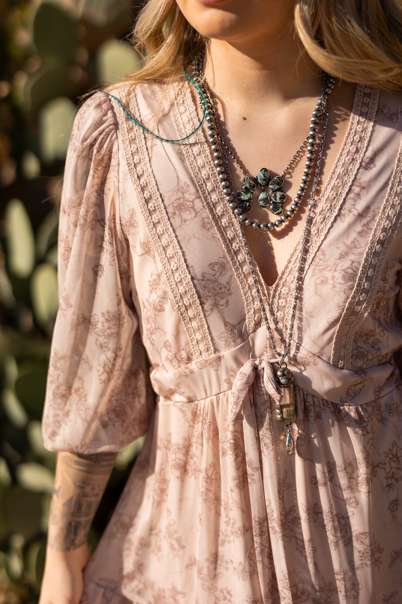 Blush Whisper Maxi Dress