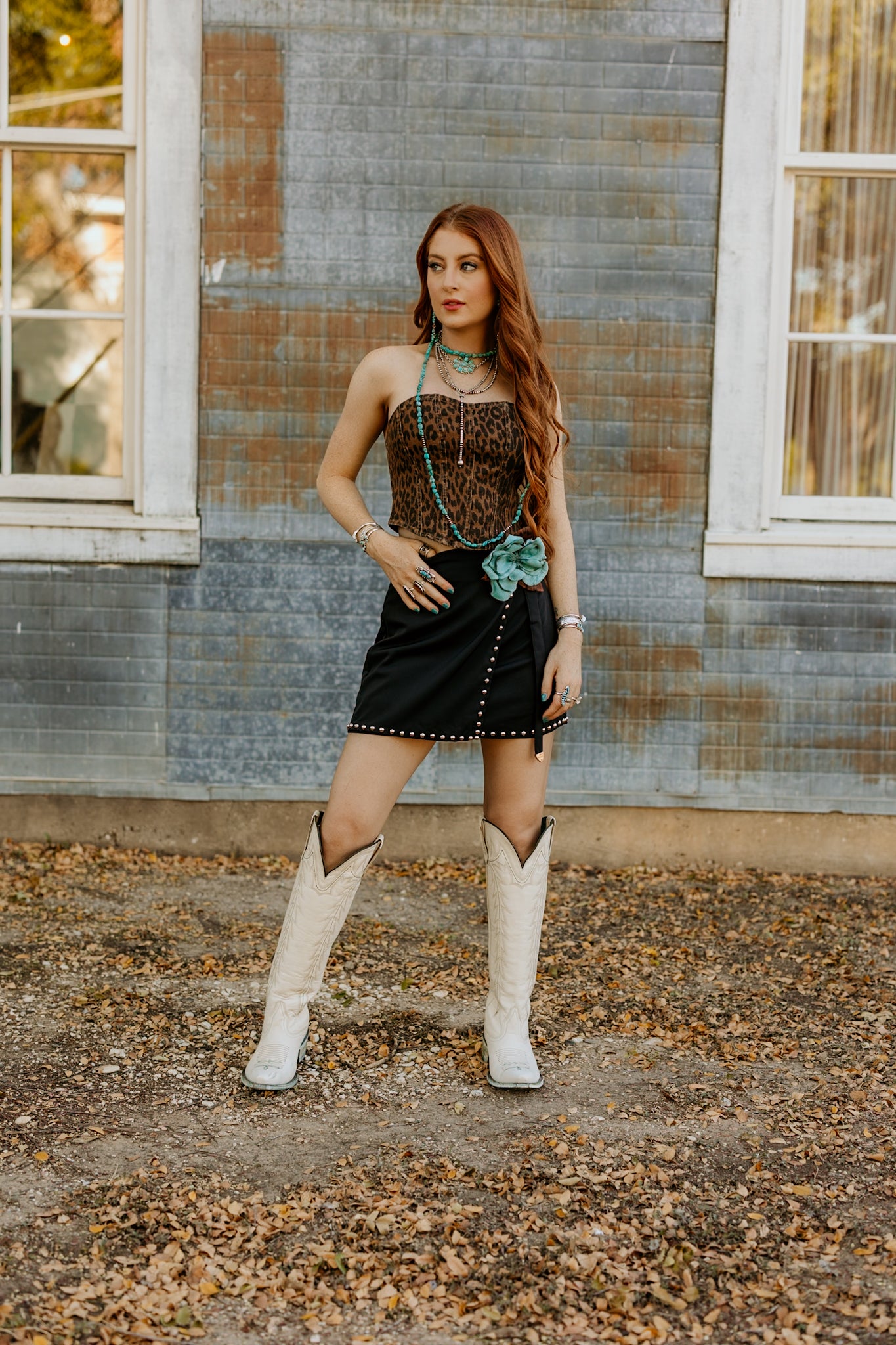 Silver Creek Studded Skort