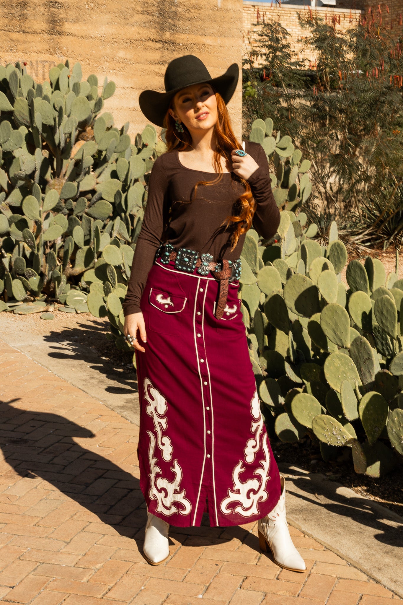 Rivalry Ready Maxi Skirt