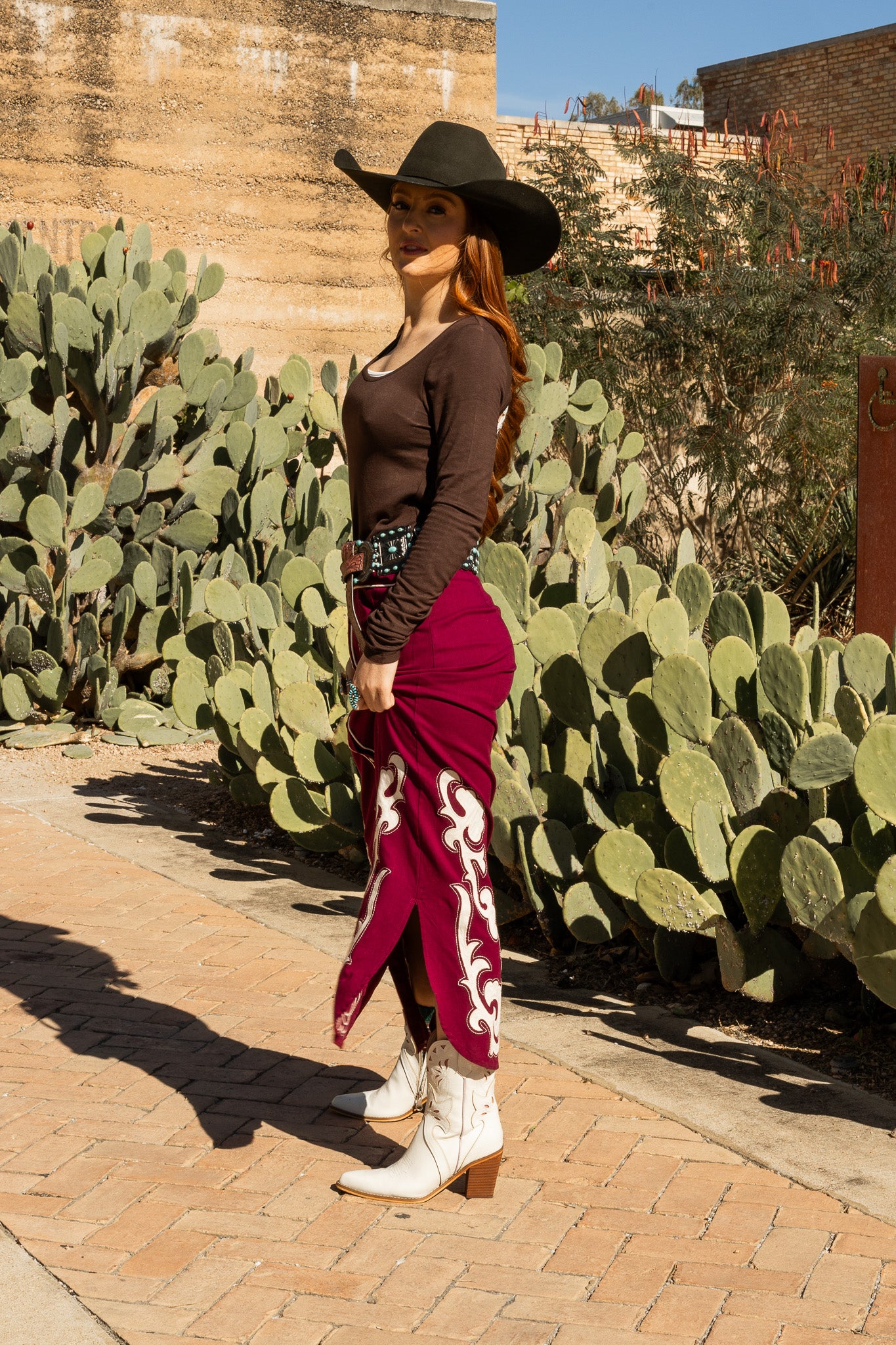 Rivalry Ready Maxi Skirt