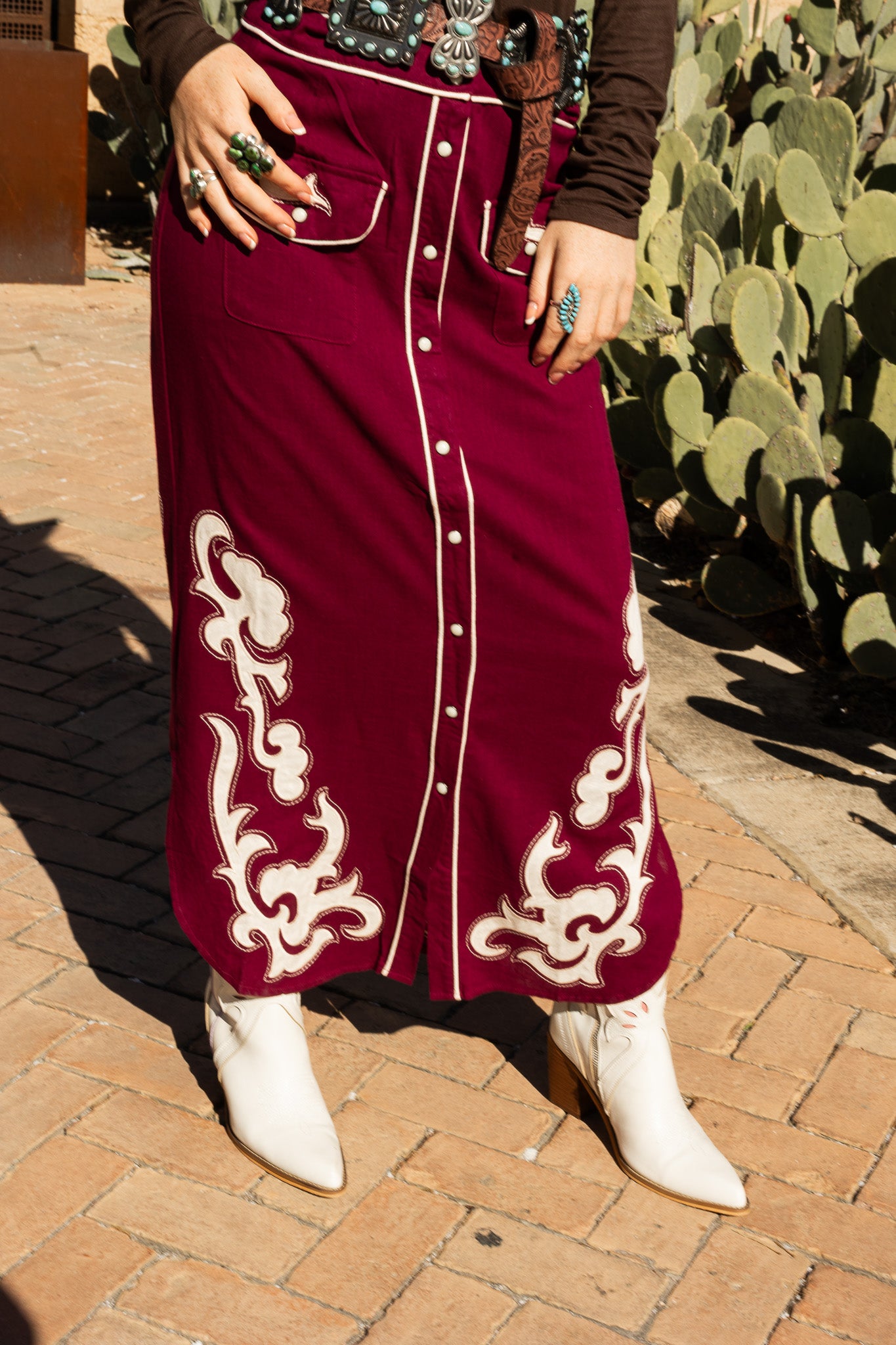 Rivalry Ready Maxi Skirt