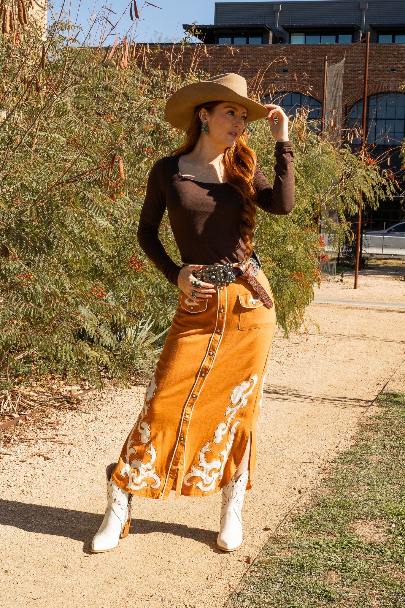Rivalry Ready Maxi Skirt