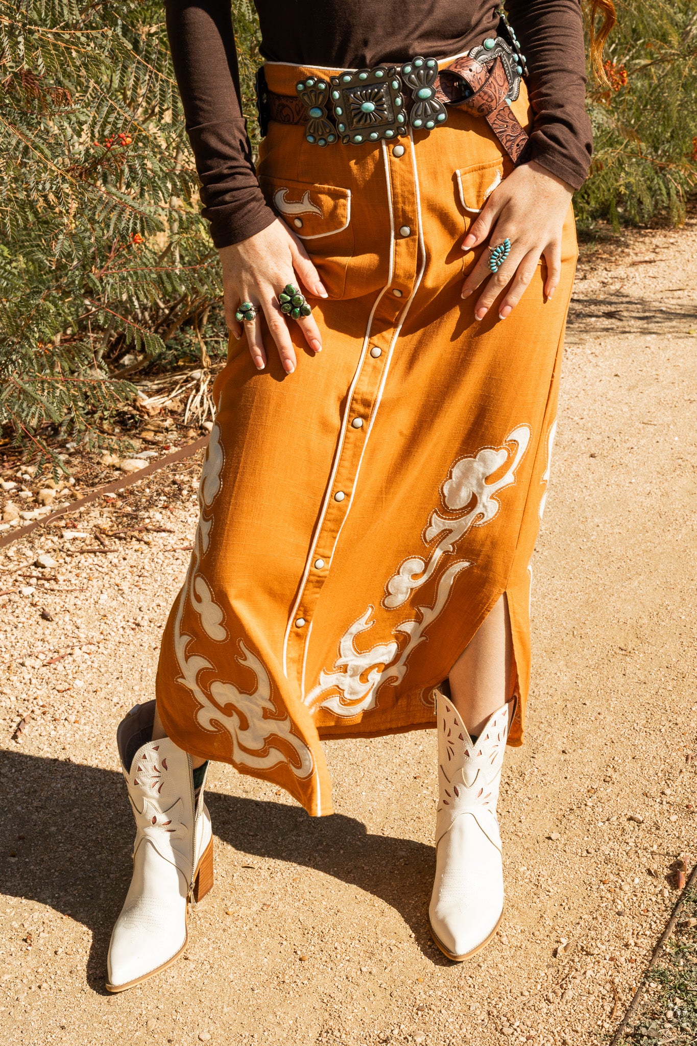 Rivalry Ready Maxi Skirt