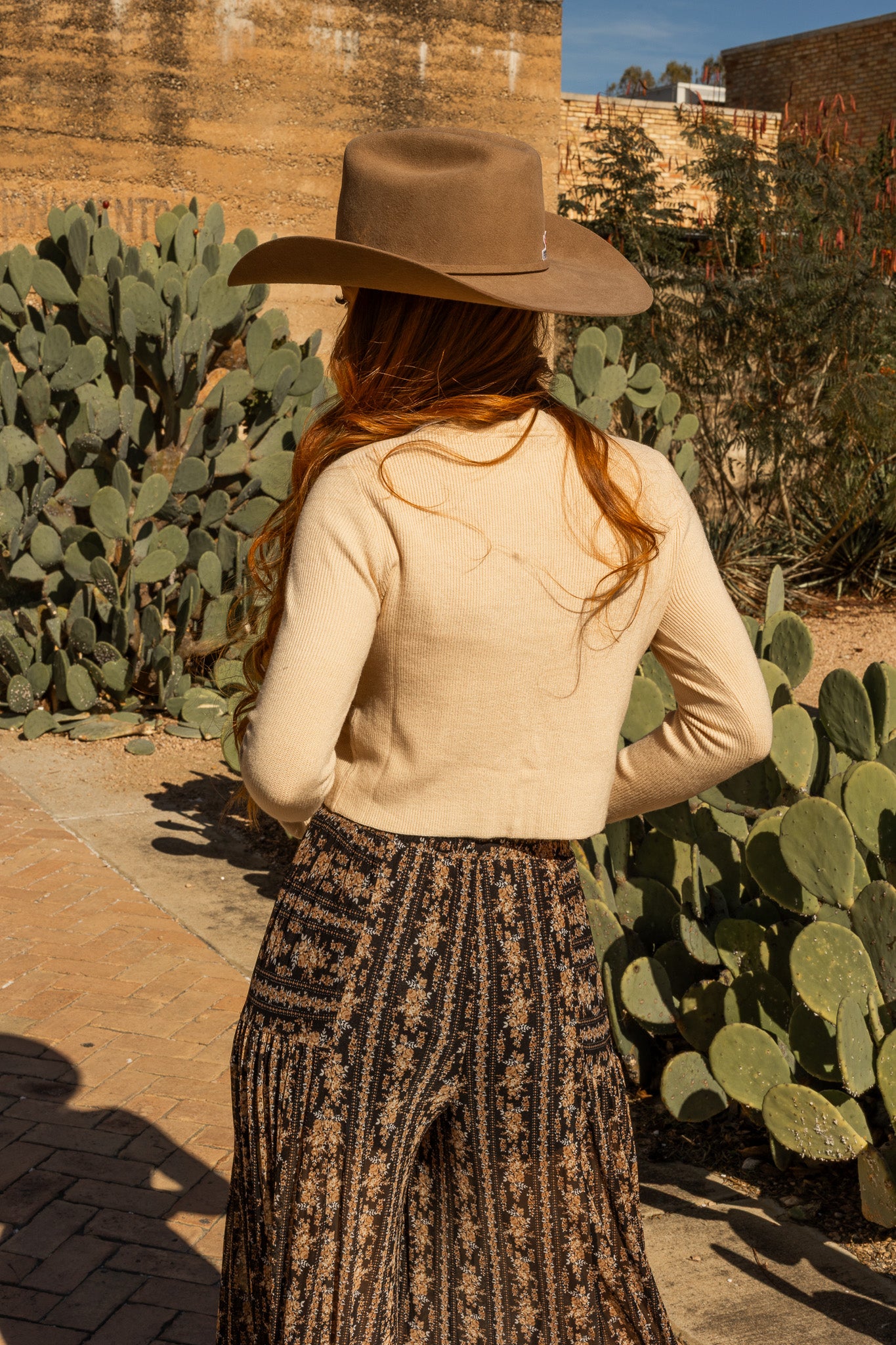 Honey Lace-Up Ribbed Cardigan