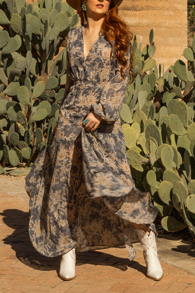 Midnight Bloom Dress