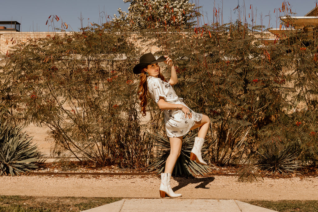 Howdy Darling Western Shirt Dress