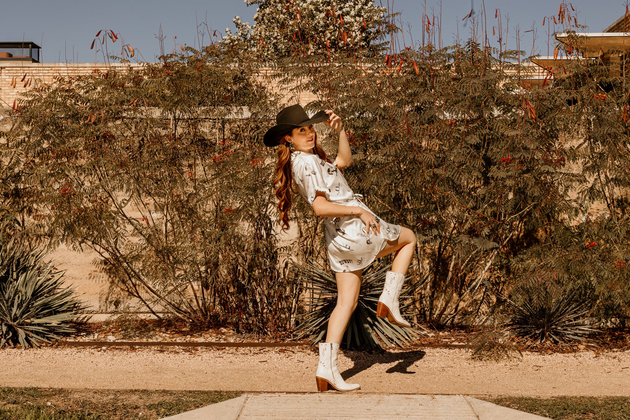 Howdy Darling Western Shirt Dress