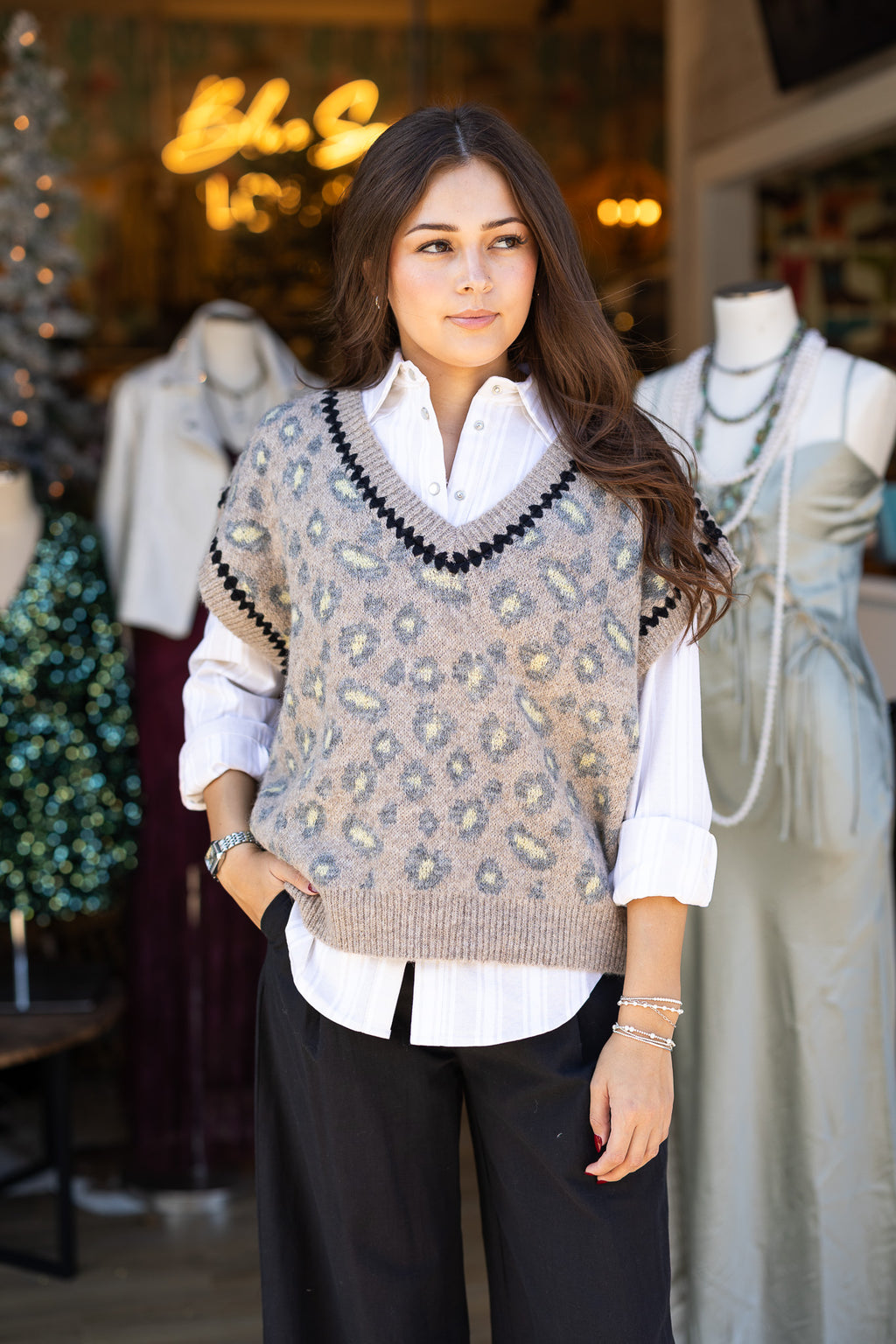 Cowgirl Sunset Crochet Vest