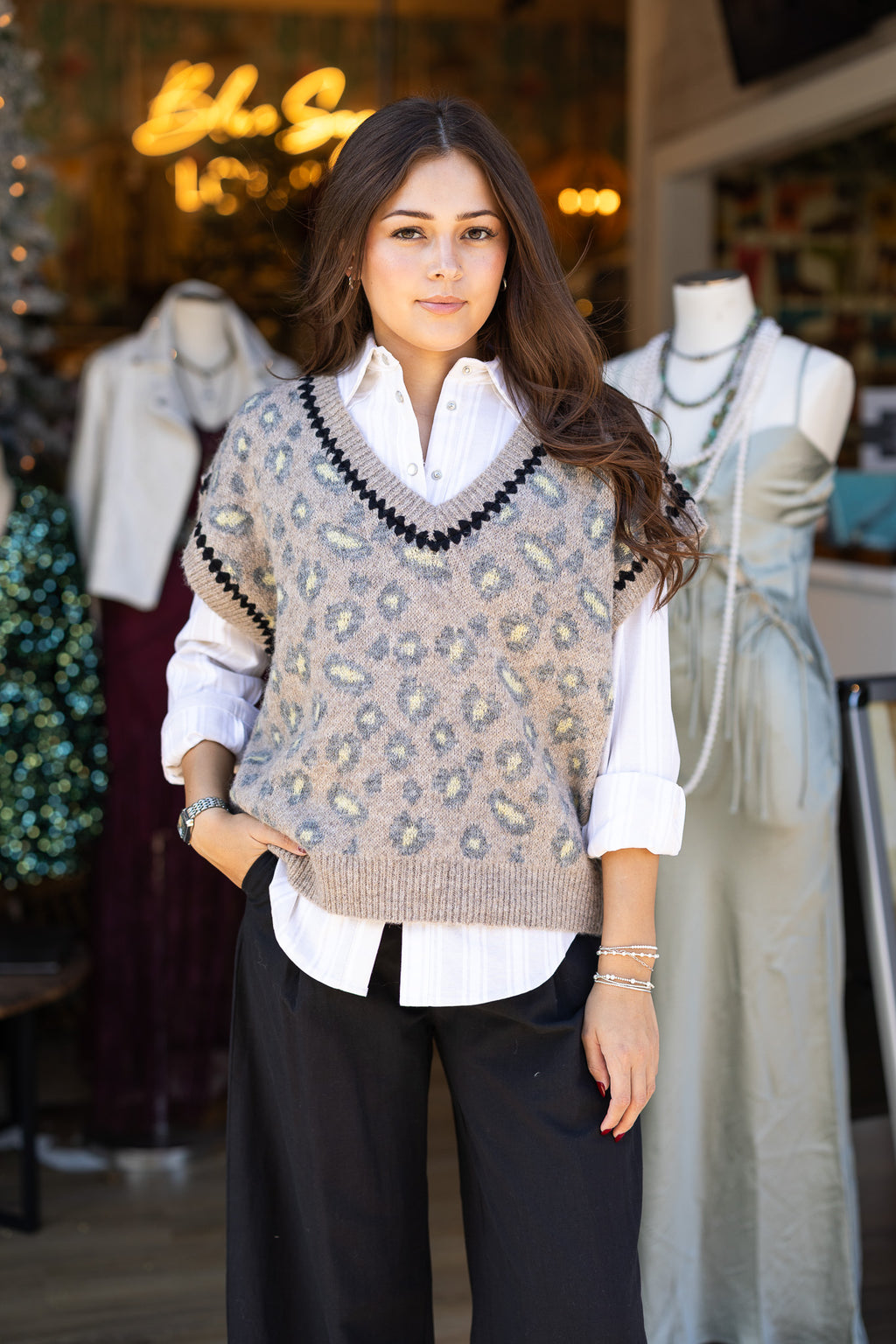 Cowgirl Sunset Crochet Vest