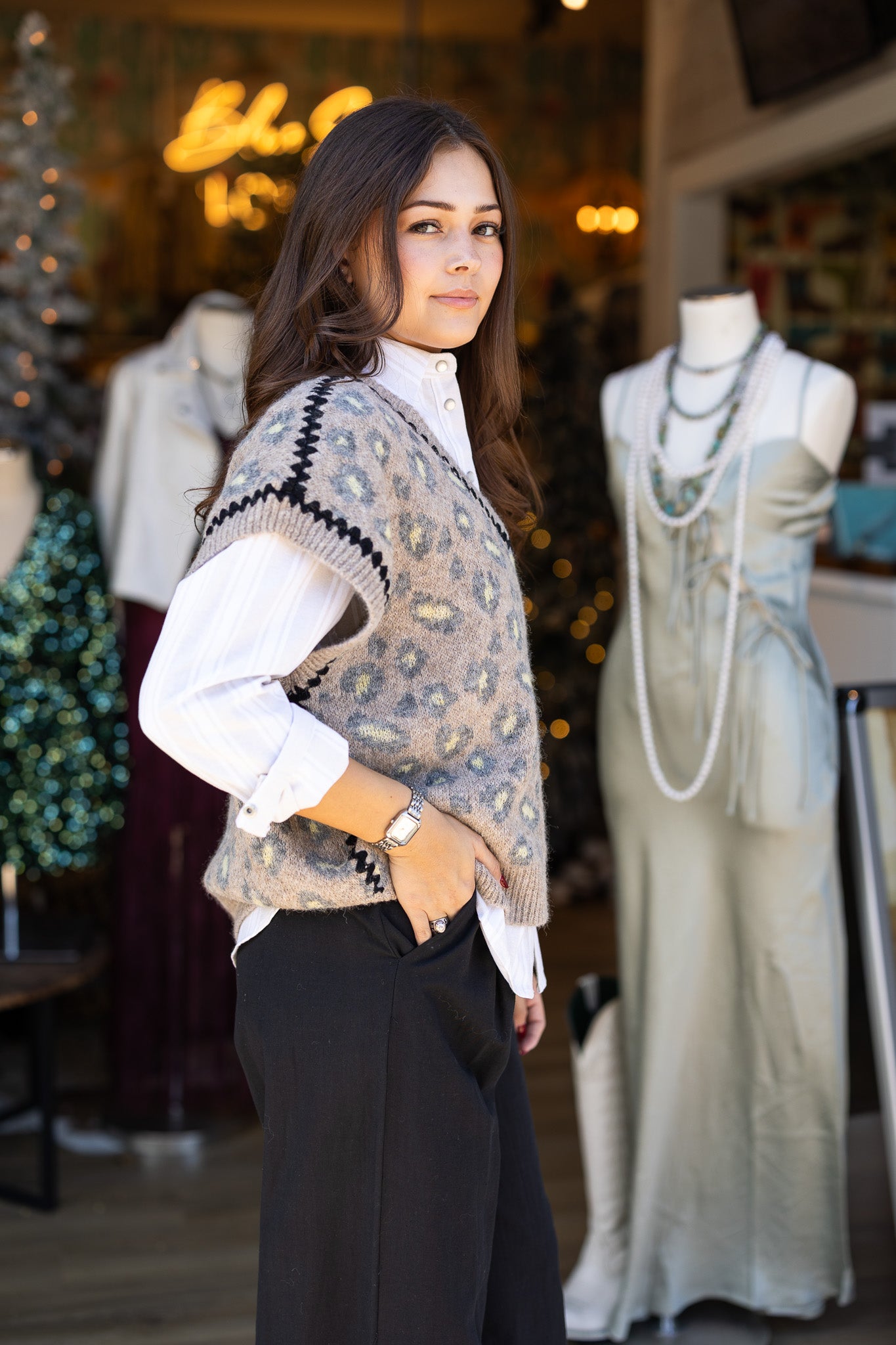 Cowgirl Sunset Crochet Vest