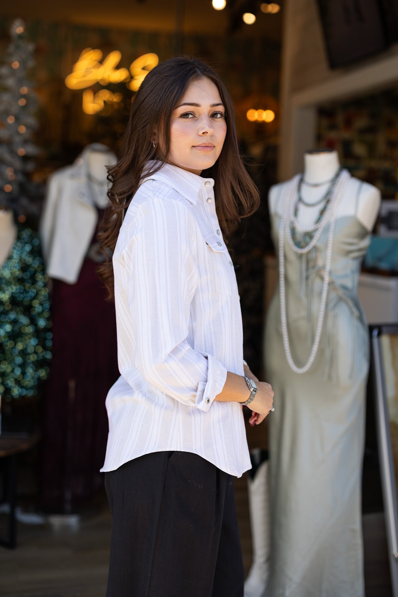 Dust wind Pearl Snap Shirt