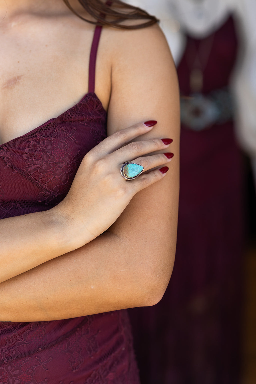 Royston Teardrop Desert Ring